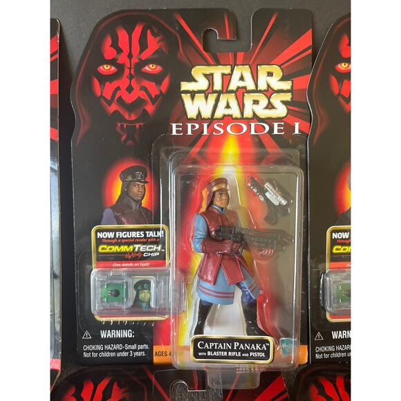Star Wars - Episode I: LOT of 17 boxed-figures.